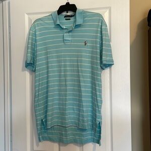 Polo Ralph Lauren 100% Pima soft touch cotton polo shirt size large